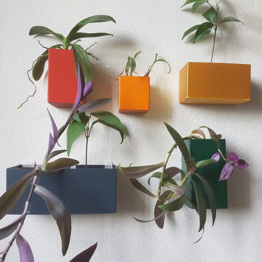 Cannes Wall Planter Set: Modern Eco-Friendly Wall Planters