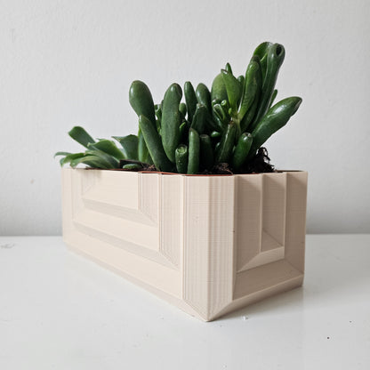 Origami Indoor Planter: Classic Geometric Plant Pot for Modern Spaces