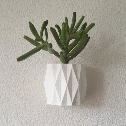Diamond Wall Mounted Planter