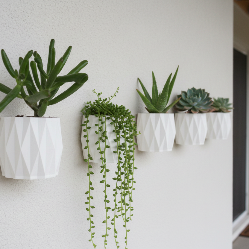 The Diamond Wall Planter