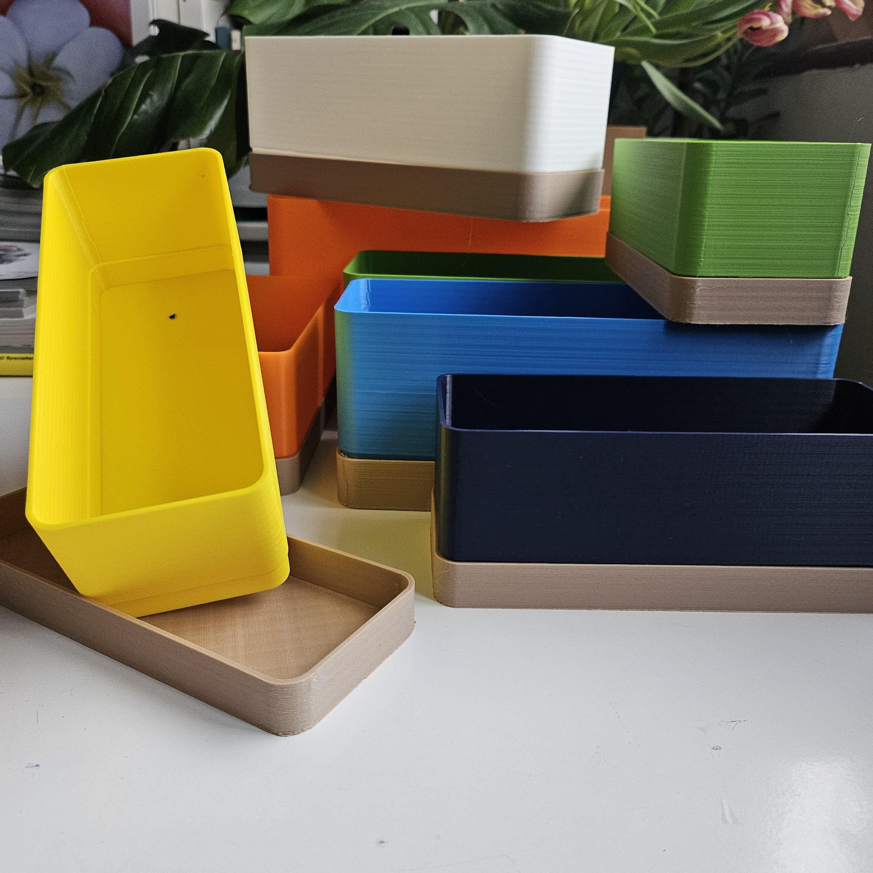 Flora Indoor Planter with Drip Tray