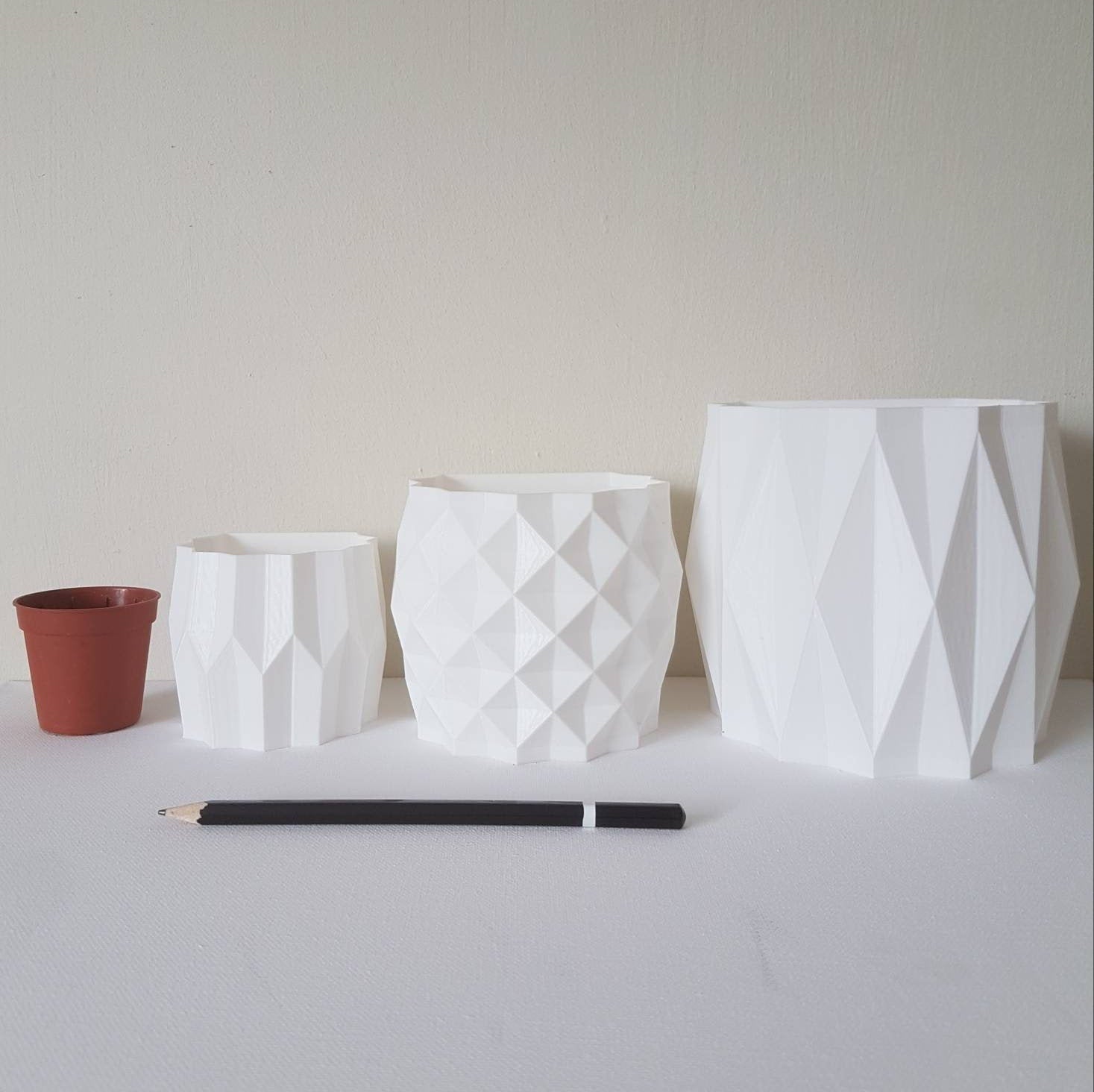 Diamond Wall Mounted Planter