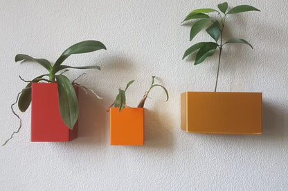 Cannes Wall Planter Set: Modern Eco-Friendly Wall Planters