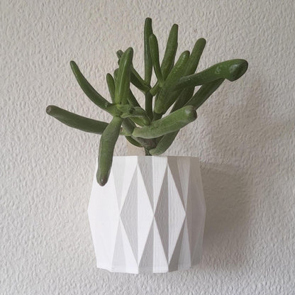 Diamond Wall Mounted Planter