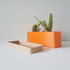 Flora Indoor Planter Set with Drip Tray