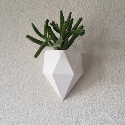 Sierra Wall Planter: Geometric Design