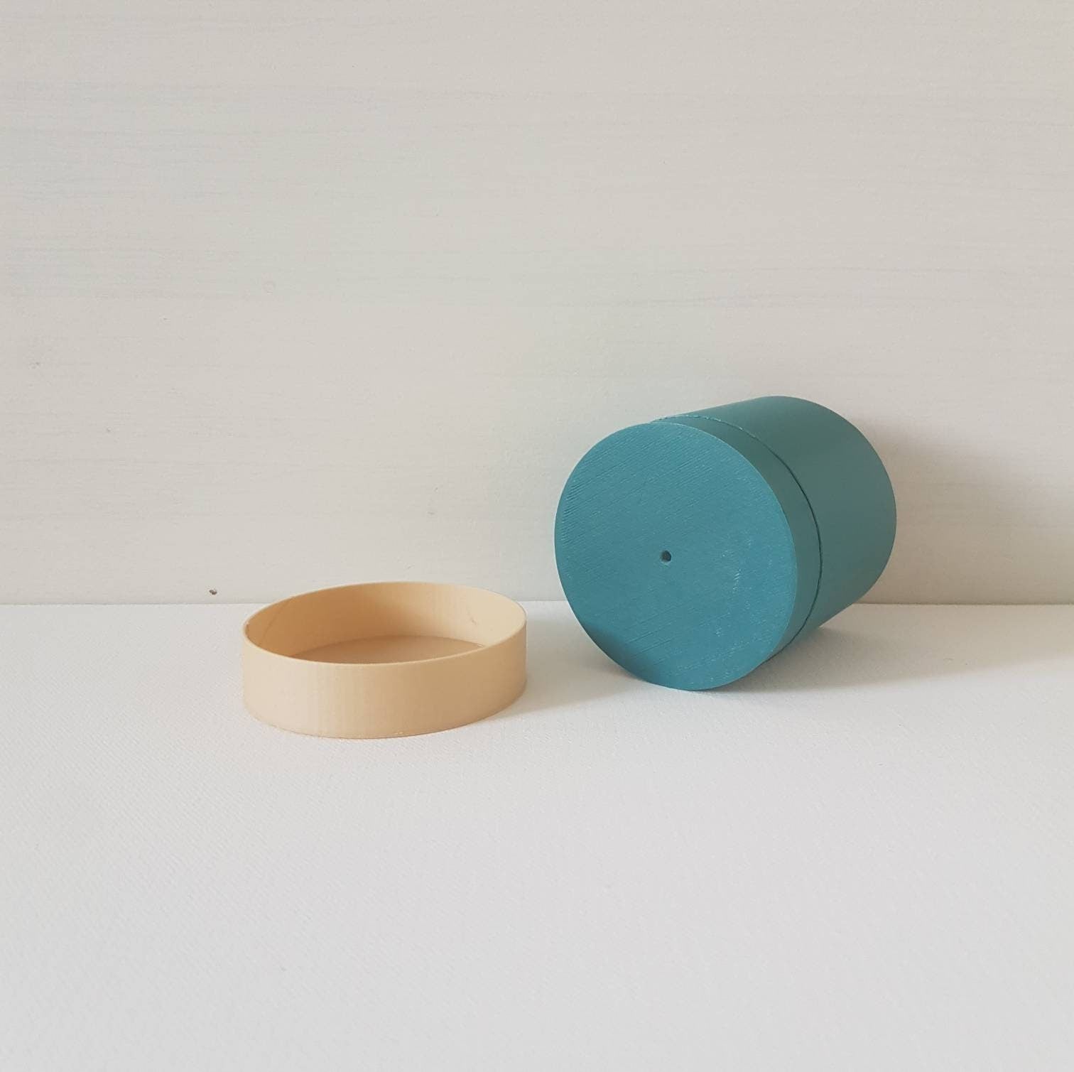 Tumbler Indoor Planter with Drip Tray